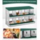 thumbnail image 5 of QinaQin Caja nido para gallinas de 6, 8 o 10 huecos, fabricada en acero galvanizado resistente al óxido, fácil recolección de huevos y limpieza, 5 of 7