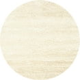 thumbnail image 1 of Ahgly Company Indoor Round Contemporary Vanilla Gold Solid Area Rugs, 10' Round, 1 of 6