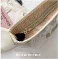 thumbnail image 6 of LinYooLi Fashion Lace Tote Bag Women Woven Straw Top Handle Handbags Summer Beach Purse, 6 of 7