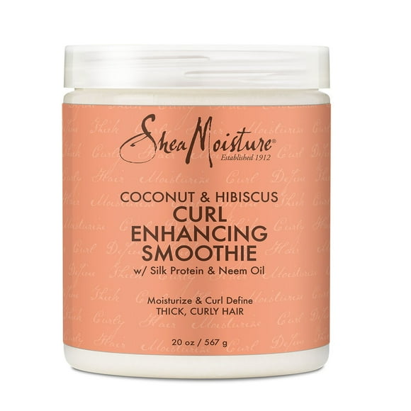 Shea Moisture Curl Enhancing Smoothie Hair Cream, Coconut and Hibiscus, 20 oz.