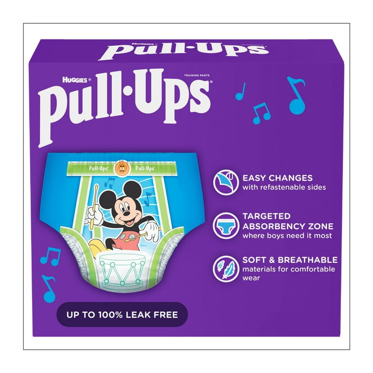 Pull-Ups Boys' Potty Training Pants, 2T-3T (16-34 lbs), 124 Count