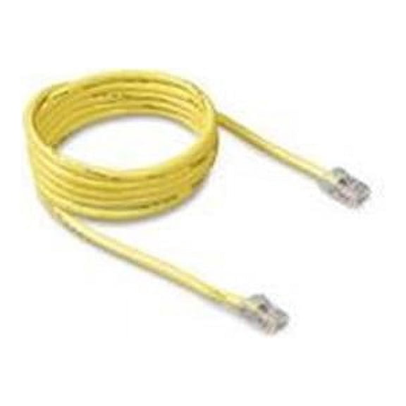 Patch cable RJ-45M-RJ-45M 3ft CAT5e YLW