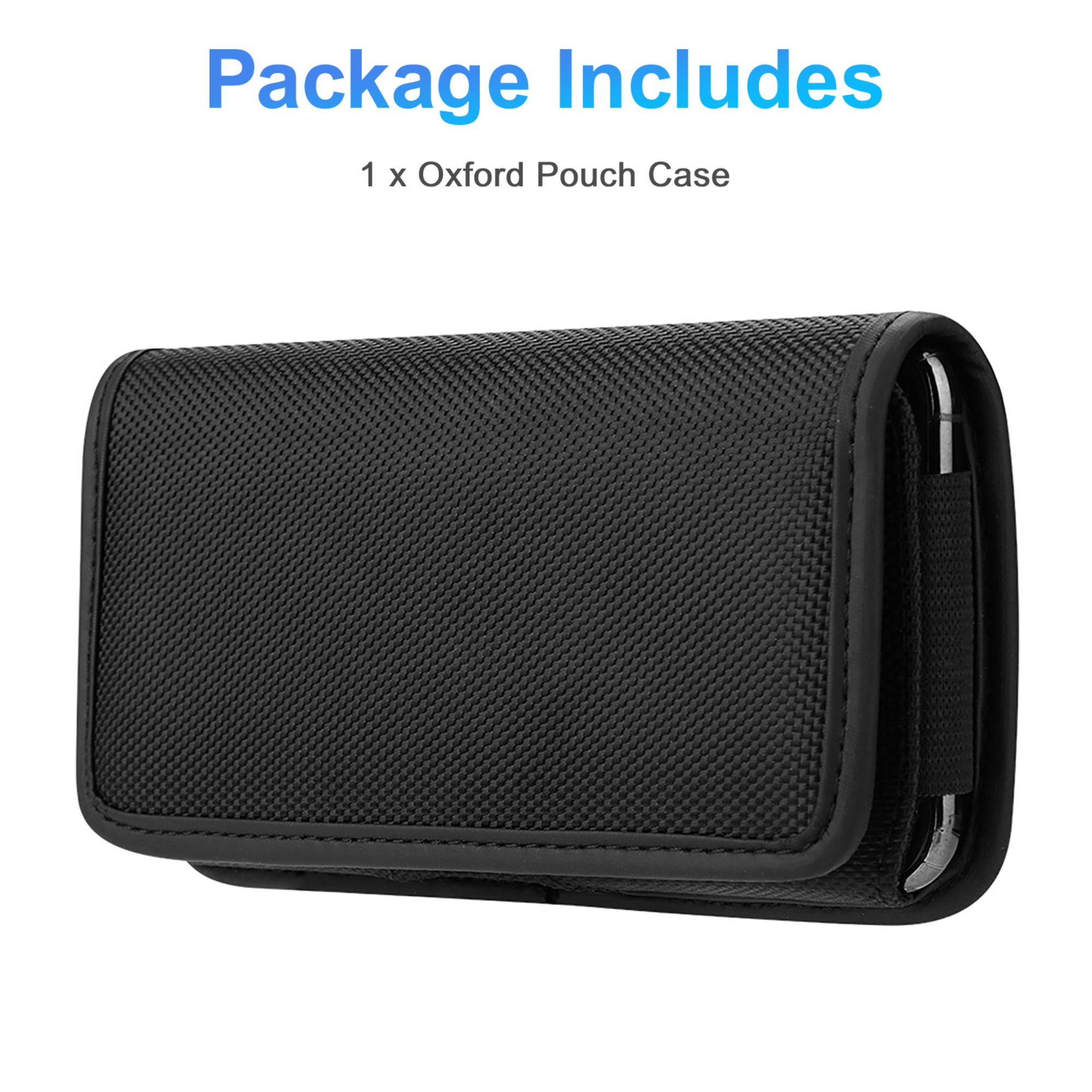 EEEkit Universal Belt Clip Phone Holster – Black photo 7