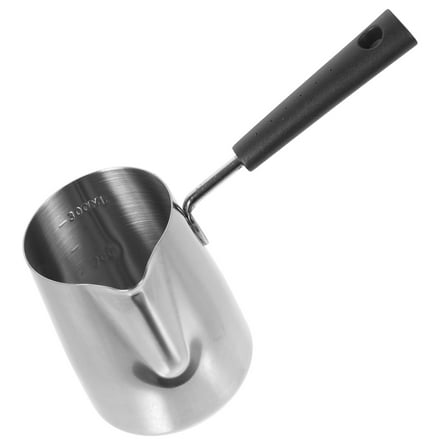 UPOUART Frother Pitcher Stainless Steel for Coffee, Latte, Cappuccino, and Beverage Frothing