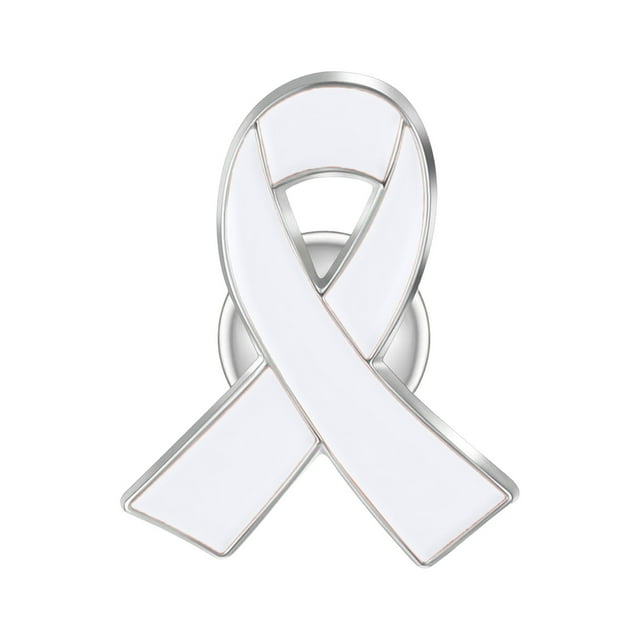 1PC Elegant Ribbon Breast Cancer & Awareness Lapel Pin Heart Shaped Silk Ribbon Fashionable Accessory For Clothing Bags & More