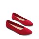 thumbnail image 4 of Flats para mujer DREAM PAIRS, slip-on, punta fina, rojas, talla 5, 4 of 7
