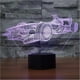 thumbnail image 1 of Lámpara de noche LED para niños con 7 ambientes que cambian de color para dormitorio y sala de estar Luz de noche de coche 3D, 1 of 5