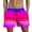Mens Hot Pink Swim Trunks, variant on HAPIMO Mens Trends Swim Trunks Elastic Waist Lace-up Bathing Suits Holiday Beach Pants Summer Swimwear Gradient Color Print Trousers Board Shorts Multicolor XXXL