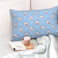 thumbnail image 4 of Balery French Bulldog Head Funda de Cojín Estampada, Regalos para Mujeres, Regalos de Amor para Ella, Regalos para Novia o Esposa, Funda de Almohada-20"x30", 4 of 6
