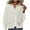 Beige, variant on Yigetop Light Jackets for Women, A Solid Color Casual and Fashionable Zipper Jacket for Women That Makes Them Look Younger Womens Jacket Beige L