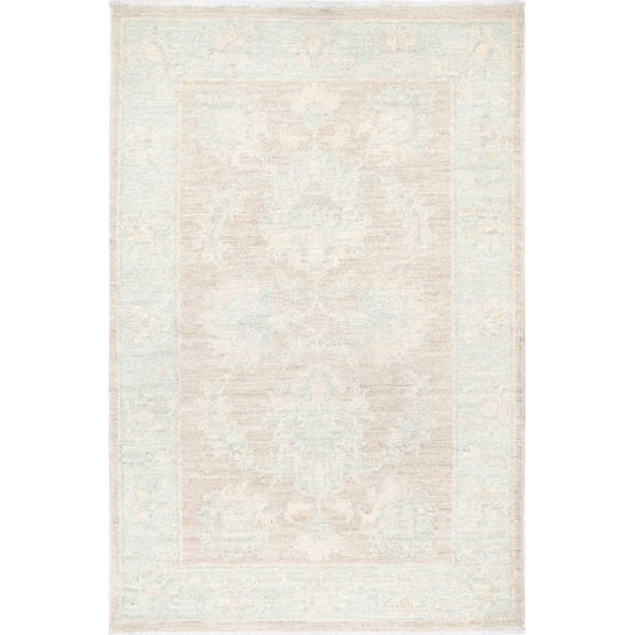 Hand Knotted Serenity Wool Rug - 2'1'' x 3'2''