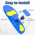 thumbnail image 4 of Plantillas para zapatos infantiles Tasege Airtag Tracker Case Azul, 4 of 8