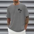 thumbnail image 2 of Men's Short Sleeve Crew Neck Basic T-Shirts Comfortable and Durable for All Seasons, 2 of 5