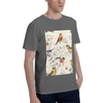 thumbnail image 2 of Bingfone Little Birds Men'S Loose Fit Short-Sleeve Pocket T-Shirt, 2 of 7