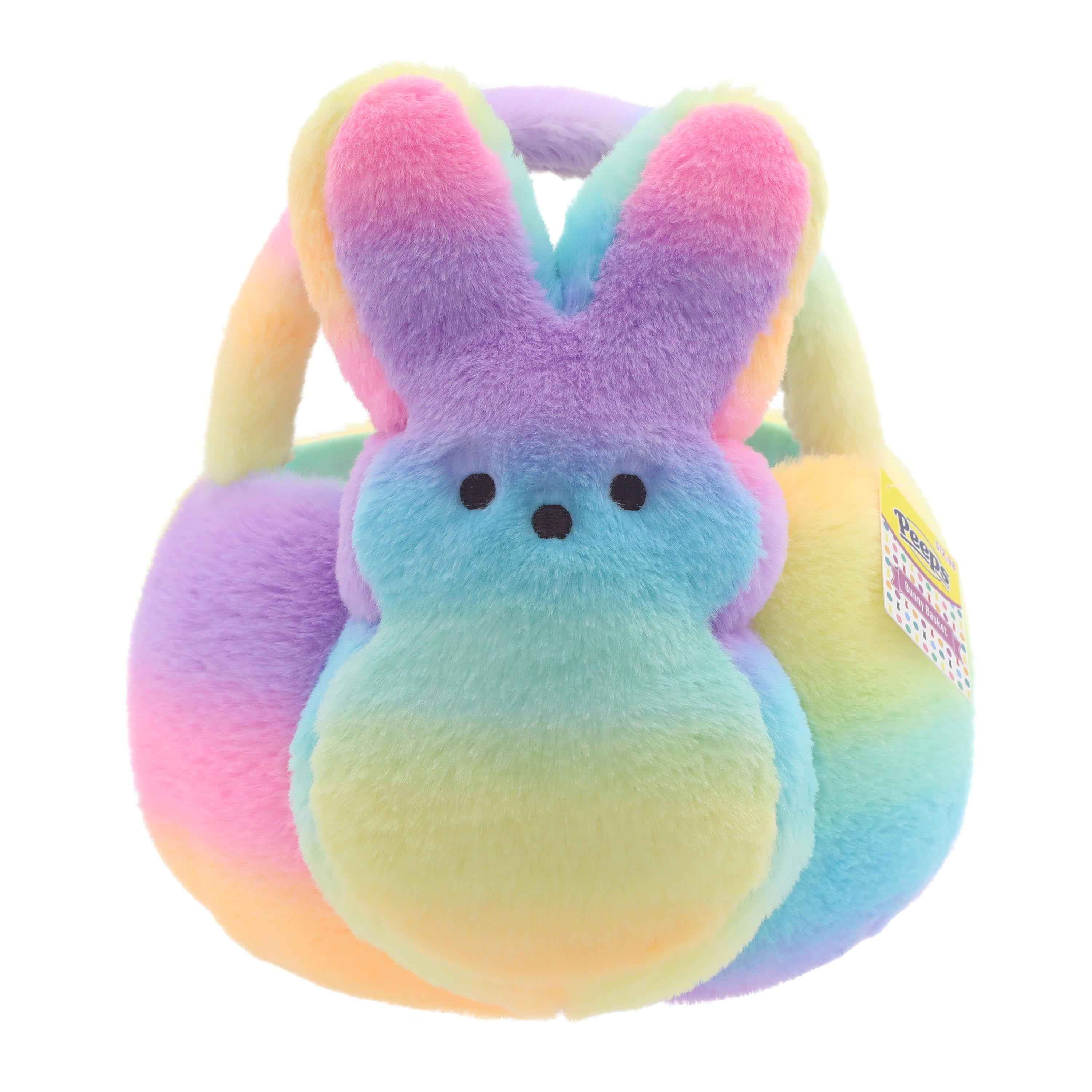 Peeps Rainbow Bunny Basket, Peeps