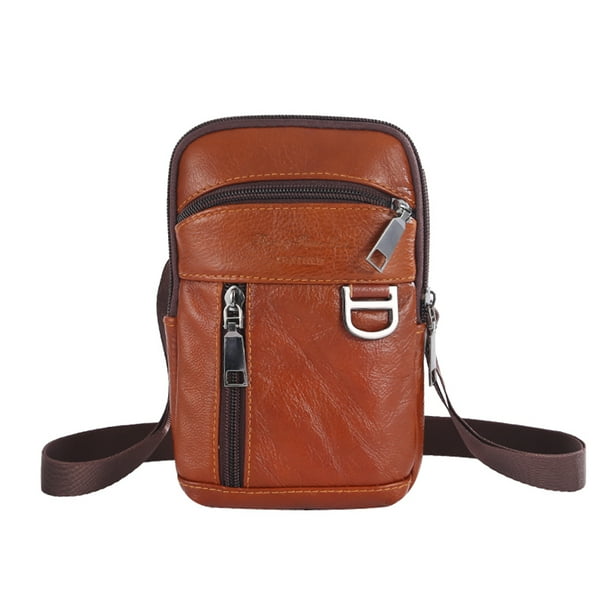 Sac à bandoulière homme Crossbody Sac pour hommes Sac de téléphone portable  Homme Femme adulte