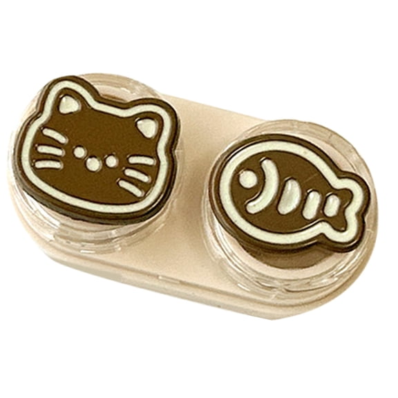 Contact Lenses Case Eye Contact Remover Plunger Suction Cup Travel Storage