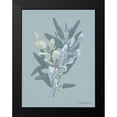thumbnail image 2 of Bluebird Barn 15x18 Black Modern Framed Museum Art Print Titled - Watercolor Greenery Series Medium Teal II, 2 of 5