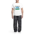 thumbnail image 5 of CafePress - How I Roll (Golf Cart) Men's Light Pajamas - Men's Light Loose Fit Cotton Pajama Set, 5 of 7