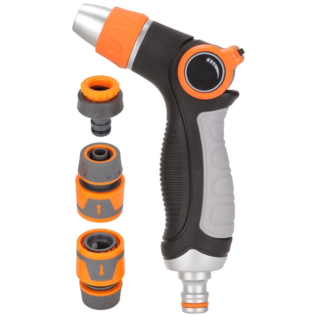 Garden Hose Nozzle, Ergonomic Design Thumb Hose Sprayer Multi Functional For Car Wash