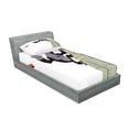 thumbnail image 2 of Ambesonne Animal Fitted Sheet & Pillow Sham Set, King Monkey Cartoon, Twin, Beige Black and Red, 2 of 2