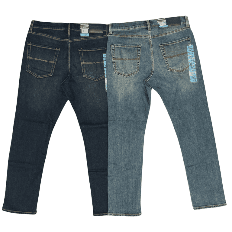 Mens Lucky Brand Jeans 410 Straight Athletic Straight Fit 40W 30L Blue –  Moda pé no chão