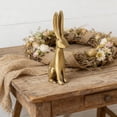 thumbnail image 4 of WKSCLPAI Easter Bunny Tabletop Decor, Modern Minimalist Gold Resin Rabbit Ornaments for Easter & Spring Centerpieces, Decorative Bunny Sculpture Collectibles Gift for Home Indoor Decor, 4 of 6