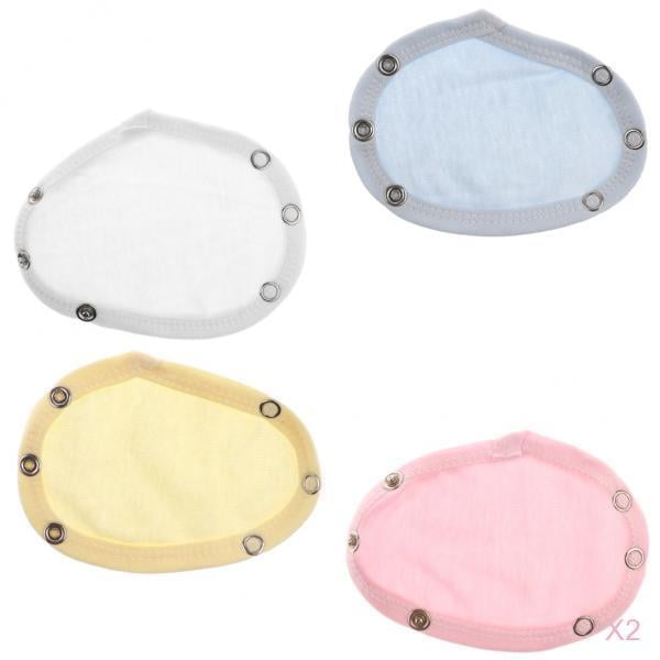 2x Juego de 4 de Mameluco para Bebé, Extensor de Entrepierna para Niño, Extensor de Cuerpo para Bebé CUTICAT Body Extienda la película