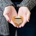 thumbnail image 2 of 8 Key Kalimba Exquisite Finger Thumb Piano Toy for Kids, Portable Small Finger Thumb Gift for Kids Age 3+, Exquisite Finger Thumb Piano for Music Lovers, 2 of 5