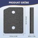 thumbnail image 4 of 4 pieces filter for Miele T1 series dryer 9164761 replacement part for Miele T1 tumble dryer fine/coarse 207 x 157 x 30 mm tumble-Good, 4 of 5