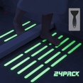 thumbnail image 3 of High Traction Friction Abrasive Adhesive, Anti Slip Traction  Fluorescent Textured  24PCS  For Doorways, 3 of 8