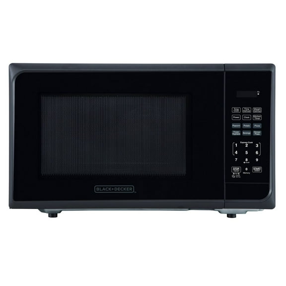 BLACK DECKER 1.1 Cu. Ft. Microwave Oven in Stainless Steel