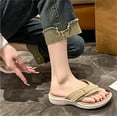 thumbnail image 6 of CAIXIA Flip Flops with Arch Support for Women and Mens - Orthopedic Flip Flops for Women, EVA Thong Sandals for Walk & Beach, 6 of 7