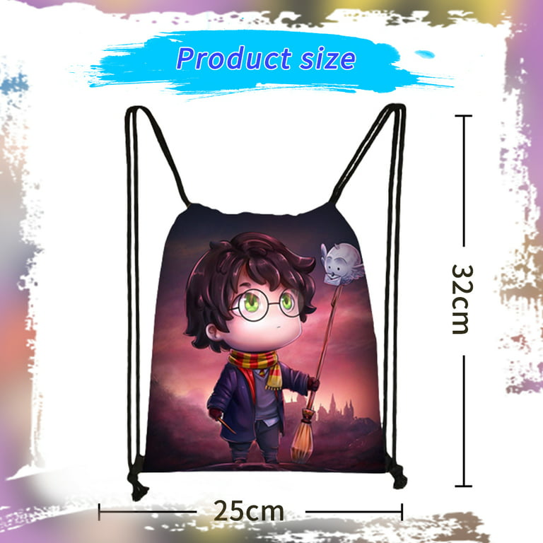 31 Harry Potter Gift Bag Party Favors Backpack Drawstring Bag Birthday  Party Goodie Bags Party Supplies Decorations Halloween Christmas Candy Gift