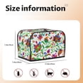 thumbnail image 4 of Toaster Covers 2 Slice, Paisley Waterproof Bread Machine Cover Fits for Standard 2 Slice Toasters, Home Decor Toaster Protection with Hanging Rope, 4 of 7