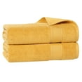 thumbnail image 2 of Superior Belmont Zero Twist Ultra-Soft Bath Sheets, Set of 2, Gold, 2 of 11