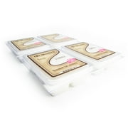 Cuddly Cotton Wax Melts Bulk Pack - 4 Highly Scented Bars - Made With Natural Oils - Fresh & Clean Air Freshener Cubes Collection