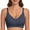 Blue, variant on Wireless Bras for Women No Underwire Full Coverage Padded Push Up Wirefree Bras Seamless Bralette Soft Comfort Everyday Bra