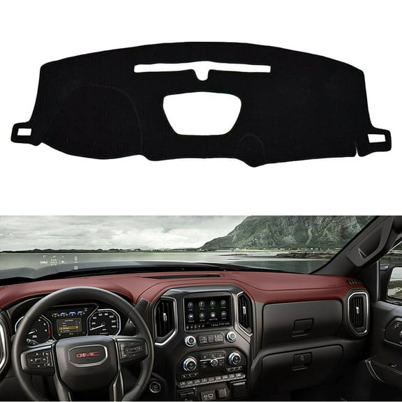 For Chevy Silverado GMC Sierra 1500 2500 2019-2021 Dash Cover Mat Dashboard Pad