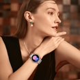 thumbnail image 2 of Cintas de reloj Delidigi Stretchy Nylon para Samsung Galaxy, 2 of 8