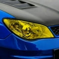thumbnail image 3 of Yellow Sporty Racing Vinyl Film Trim Wrap For Headlight DRL Fog Light 12x48”, 3 of 11