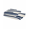 thumbnail image 2 of Navy Blue Khaki Striped Towel Set of 3, Soft Microfiber Bath Towels, Hand Towel, Washcloths, Gradient Horizontal Lines Quick-Dry Absorbent Towels for Bathroom Kitchen Hotel Beach Gym Spa, 2 of 7