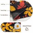 thumbnail image 6 of Spring Flowers Area Rug 6x9 FT, Non Slip Living Room Throw Carpet, Orange Red White Daisy Flower Floral Washable Soft Large Floor Carpet Non-Shedding Rug for Bedroom Dining Room Play Room, 6 of 9