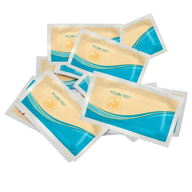 10 paquete h pylori papel de prueba desechable hygienic prueba ráspida precisa Herramienta de Prueba de Helicobacte de Atención Médica Sin Dolor