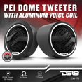 thumbnail image 2 of Tweeter de audio para coche DS18 ZXI-T1, 1.7 pulgadas, Pei Dome, 100 W, 4 ohmios, 2 of 9