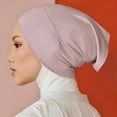 thumbnail image 2 of Women's  Headscarf Comfortable Breathable Solid Color Elastic Force, 2 of 3