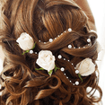 thumbnail image 4 of Rollo de cuentas de perlas, guirnalda de fiesta DIY, centros de mesa de boda, ramo de novia, manualidades, decoración (Navidad), 4 of 5