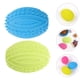 thumbnail image 5 of 2 pelotas chirriantes para perros pequeños, juguetes masticables, pelotas de goma para cachorros, para entrenamiento canino., 5 of 5