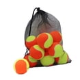 thumbnail image 5 of yotijar 20 Pieces Tennis Balls 2.52" Dia for Activities Tennis Enthusiasts Beginners Orange Yellow, 5 of 8