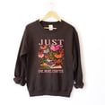 thumbnail image 3 of Just One More Chapter Books - Women's Graphic Sweatshirt, 3 of 13